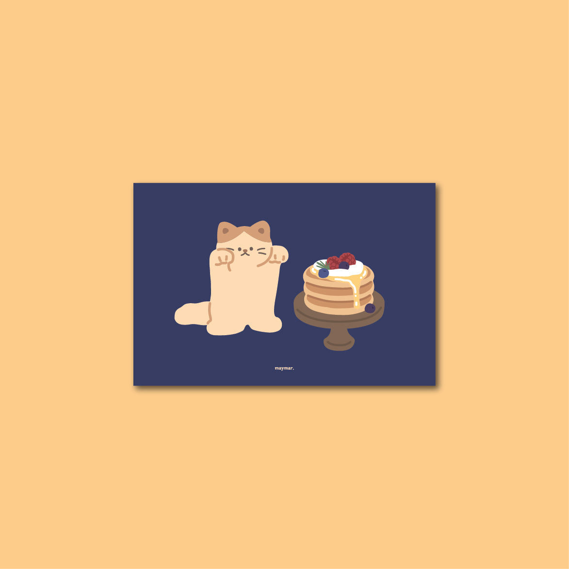 I Like Hot Cakes Postcard