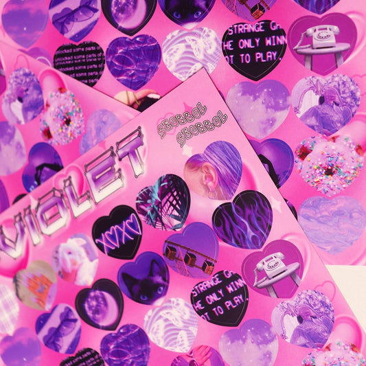 Violet Sticker Sheet