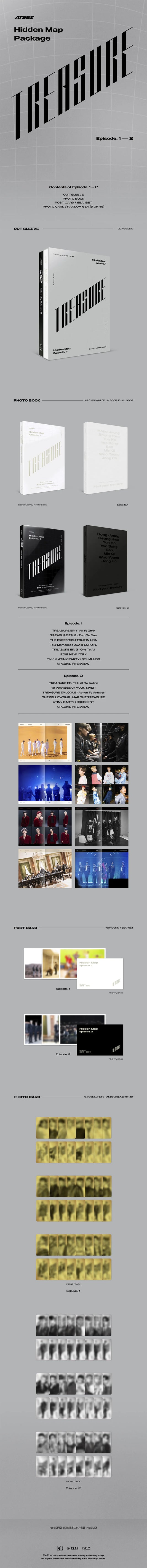 ATEEZ TREASURE : HIDDEN MAP