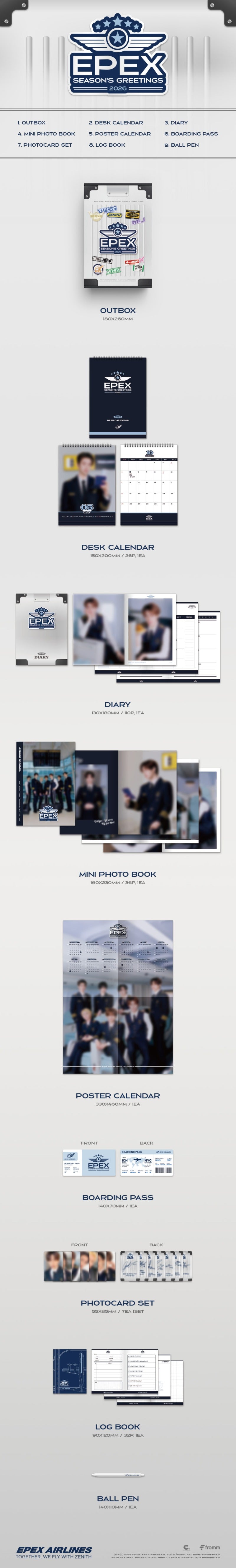 EPEX 2026 EPEX SEASON'S GREETINGS