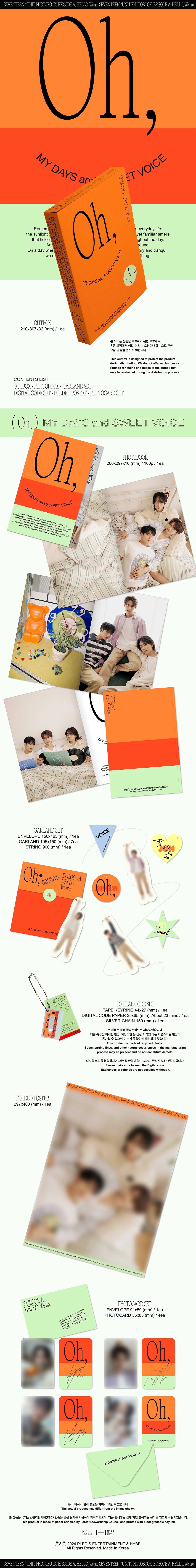 SEVENTEEN Episode: Oh, My Days and Sweet Voice A