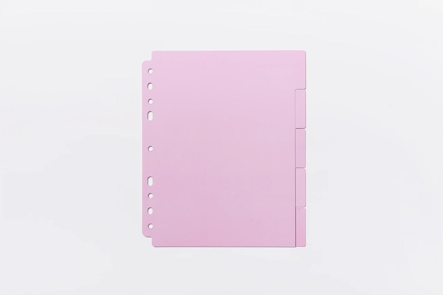 Custom A5 Binder Dividers - Light Purple
