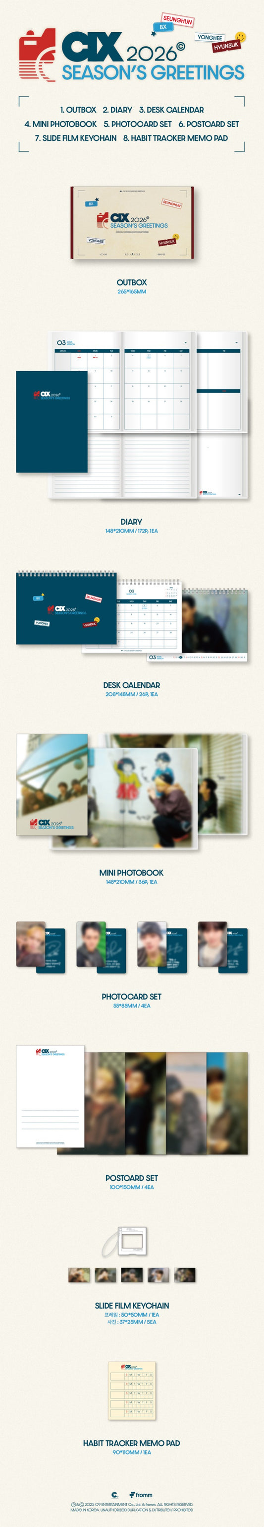 CIX 2026 SEASON'S GREETINGS