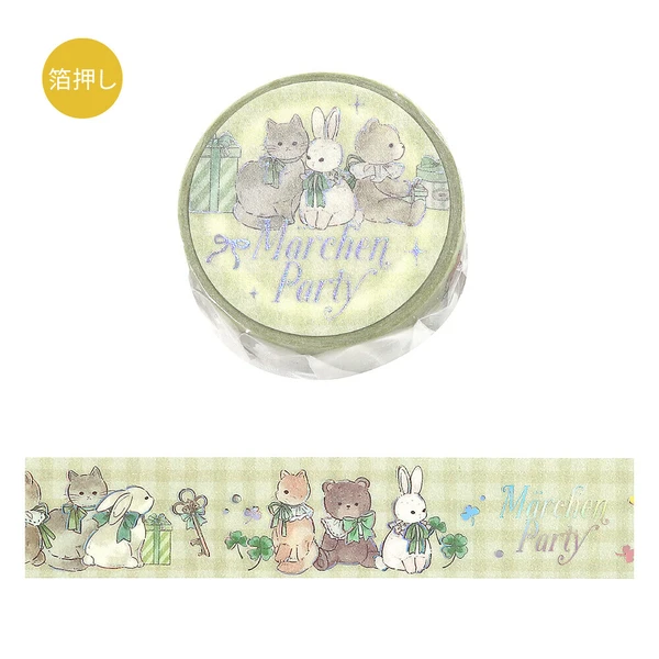 Marchen Party Garden Washi Tape
