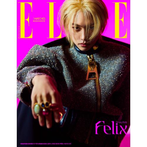 ELLE Magazine 2023.05 x Stray Kids FELIX B TYPE