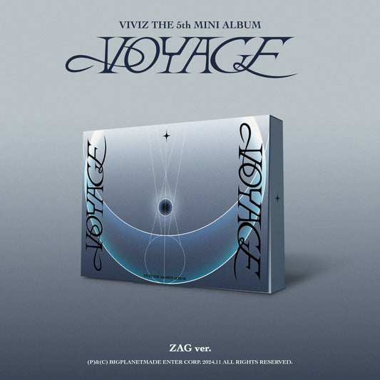 VIVIZ 5th Mini Album [VOYAGE] (ZAG Ver. / ZIG Ver.)