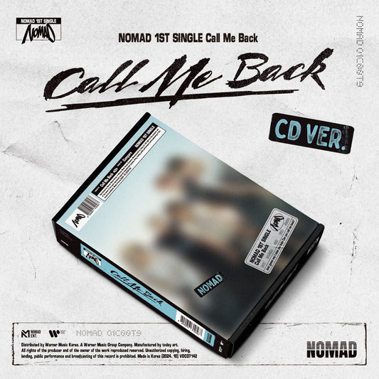 NOMAD 1st Single [Call Me Back] (CD Ver.)