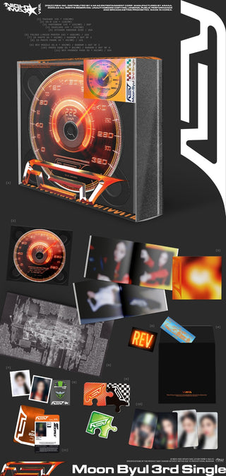 [PRE-ORDER] MOON BYUL (MAMAMOO) 3rd Single Album [REV] (DAY-0 Ver. / Night-Max Ver.)