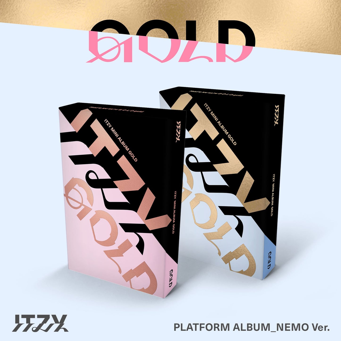 ITZY 9th Mini Album [GOLD] (PLATFORM NEMO Ver.)