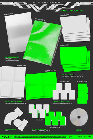 [PRE-ORDER] NCT 127 7th Full Album [BLINGY] (Photobook Ver.)