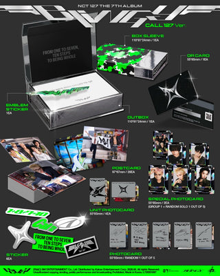 NCT 127 7th Full Album [BLINGY] (CALL 127 Ver.)