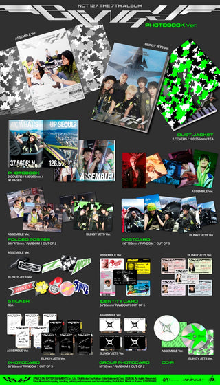 NCT 127 7th Full Album [BLINGY] (Photobook Ver.)