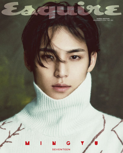 Magazine Esquire December 2024 (Cover : SEVENTEEN MINGYU)