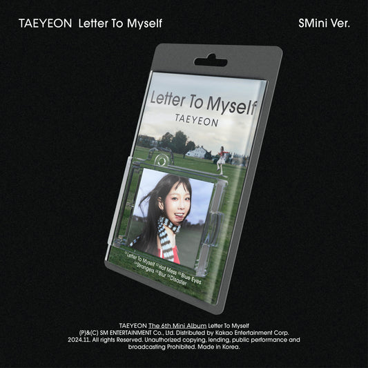 TAEYEON 6th Mini Album [Letter To Myself] (SMini Ver.)