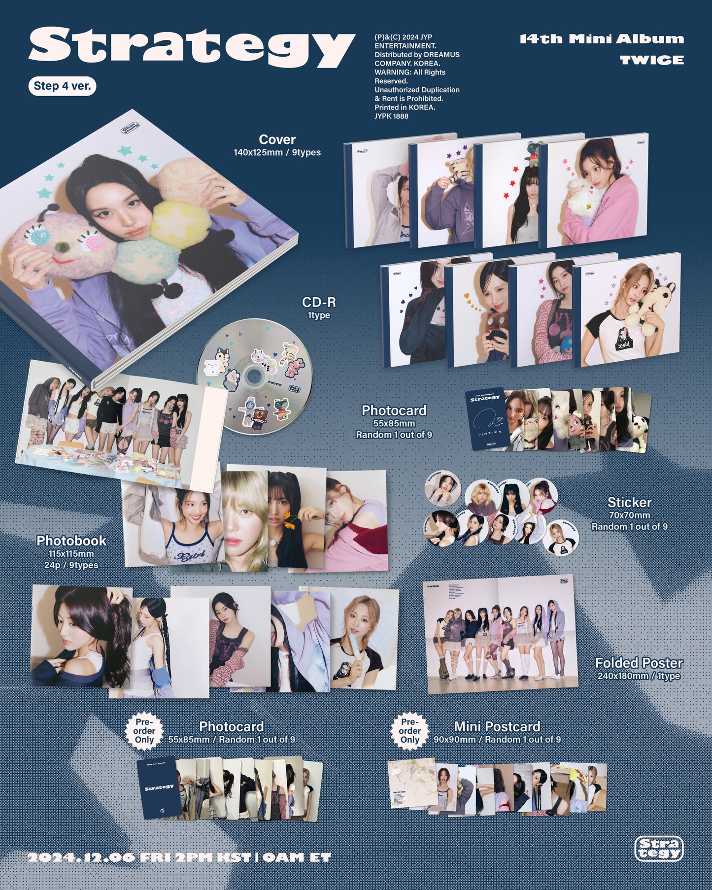 TWICE 14th Mini Album [STRATEGY] (Step 4 Ver.)