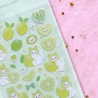 Lemon & Lime Sticker Sheet