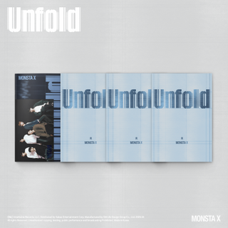 [PRE-ORDER] MONSTA X [Unfold] (Heartbreak Ver. / Thirst Ver. / Heal Ver. / Alive Ver.)
