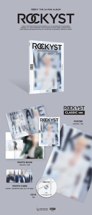 ROCKY (ASTRO) 1st Mini Album [ROCKYST] (Modern Ver. / Classic Ver.)