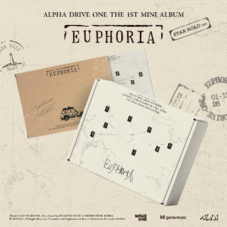 ALPHA DRIVE ONE 1st Mini Album [EUPHORIA] (STAR ROAD Ver.)