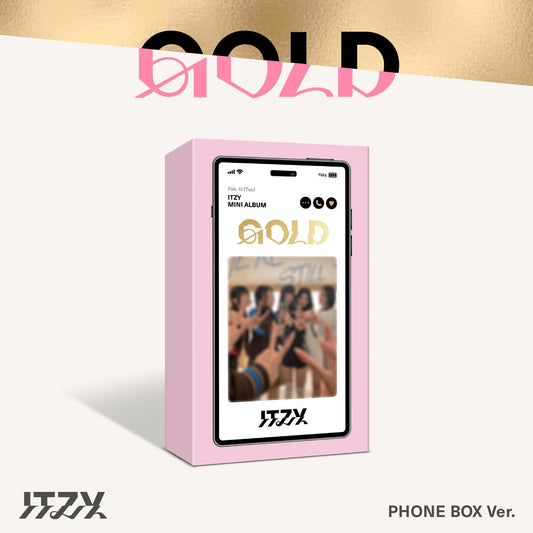 ITZY 9th Mini Album [GOLD] (PHONE BOX Ver.)