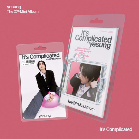 YESUNG (Super Junior) 6th Mini Album [It's Complicated] (SMini Ver.)