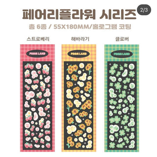 Fairy Flower Sticker Sheet