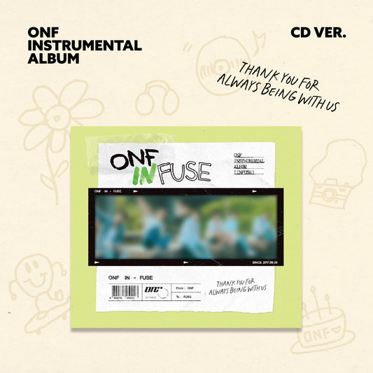 ONF INSTRUMENTAL ALBUM [INFUSE] (CD Ver.)