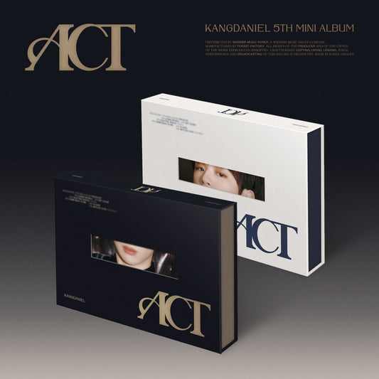 KANG DANIEL 5th Mini Album [ACT] (A Ver. / B Ver.)