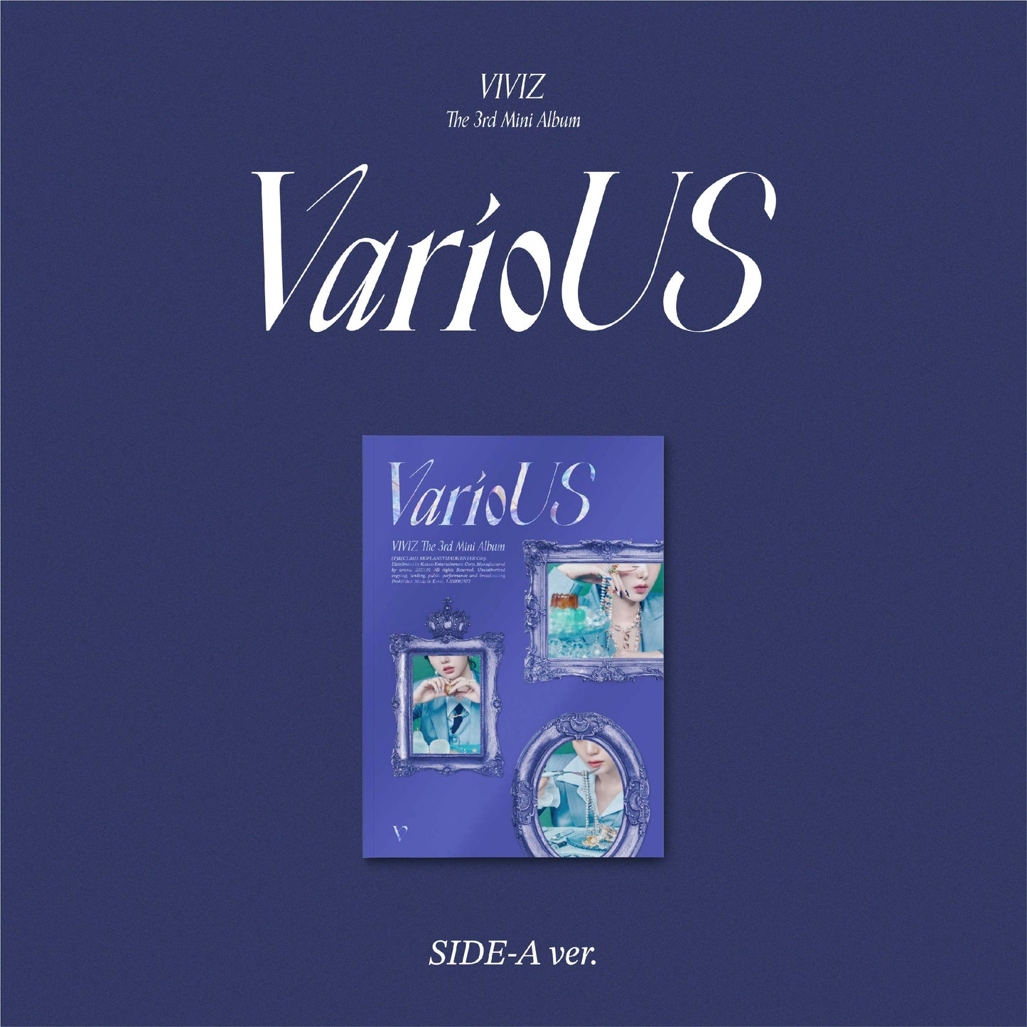 VIVIZ 3rd Mini Album [VarioUS] (Photobook Ver.) (CLAZZY Ver. / SIDE-A Ver. / OFF&ON Ver.)