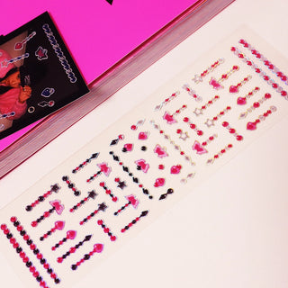 Sparkling Beads Sticker Sheet
