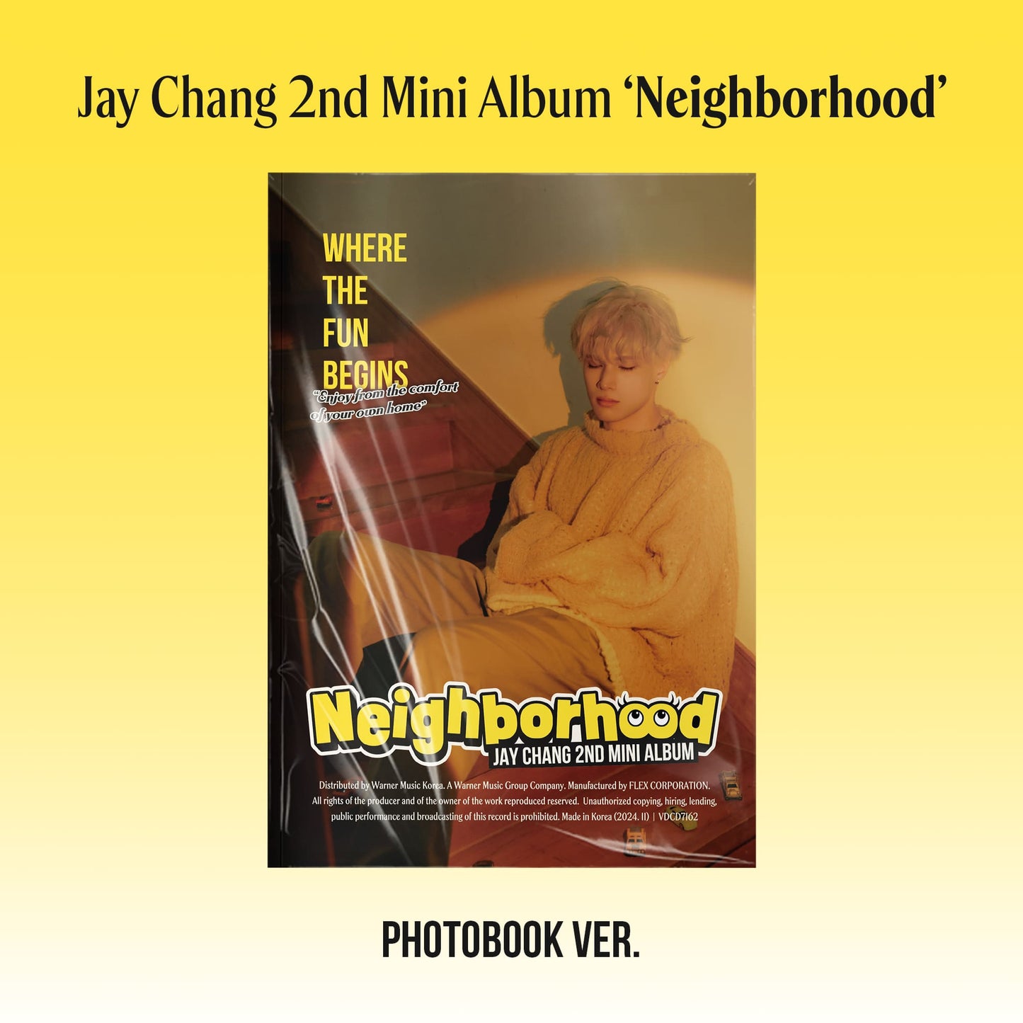 Jay Chang 2nd Mini Album [Neighborhood] (Photobook Ver.)