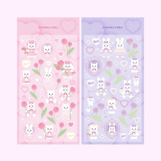Count Lo's Tulip Garden Sticker