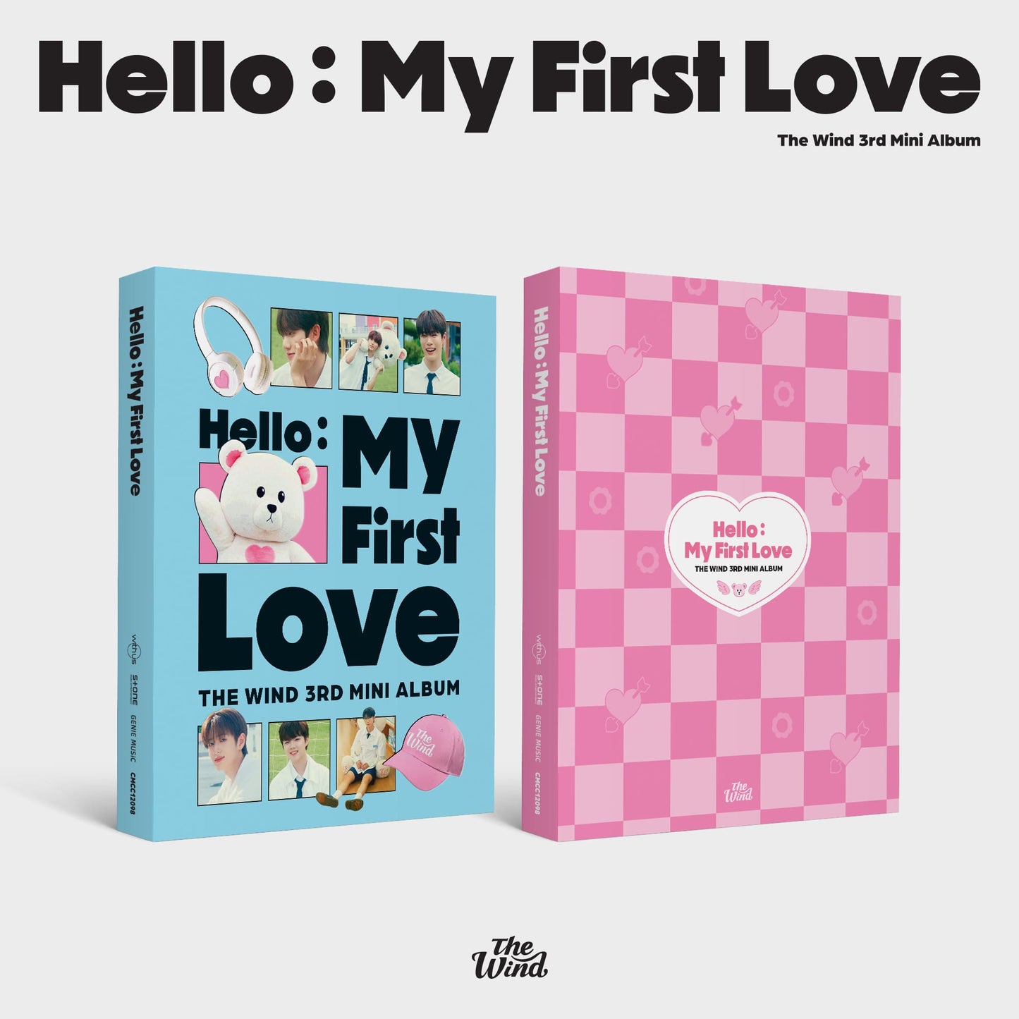 The Wind 3rd Mini Album [Hello : My First Love] (BOY Ver. / LOVE Ver.)