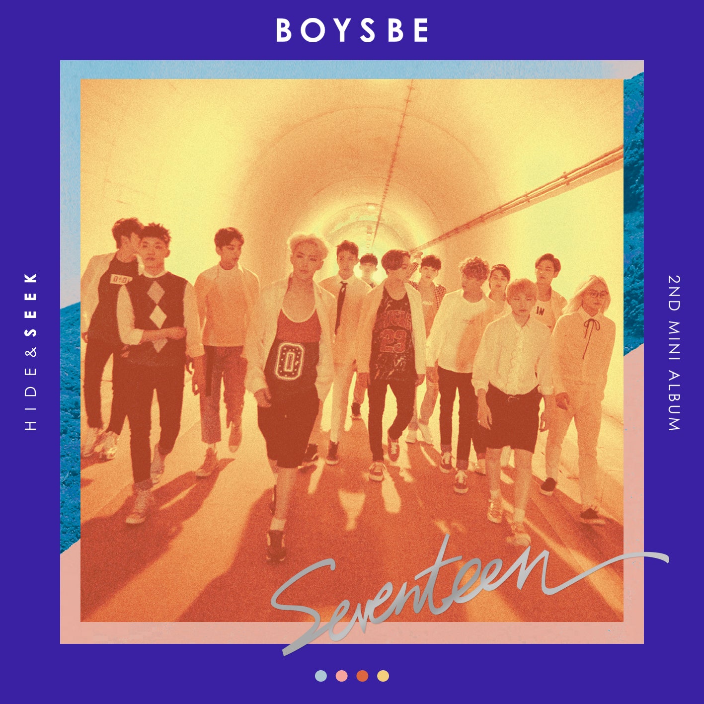 SEVENTEEN 2nd Mini Album [BOYS BE] (HIDE Ver. / SEEK Ver.)