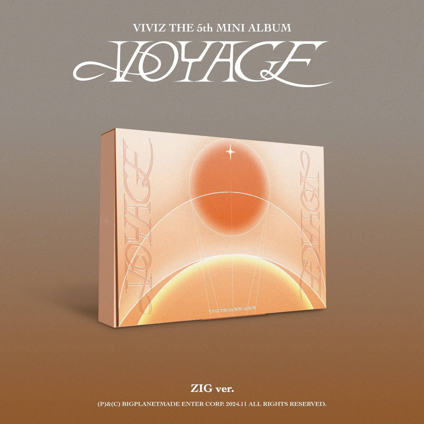 VIVIZ 5th Mini Album [VOYAGE] (ZAG Ver. / ZIG Ver.)