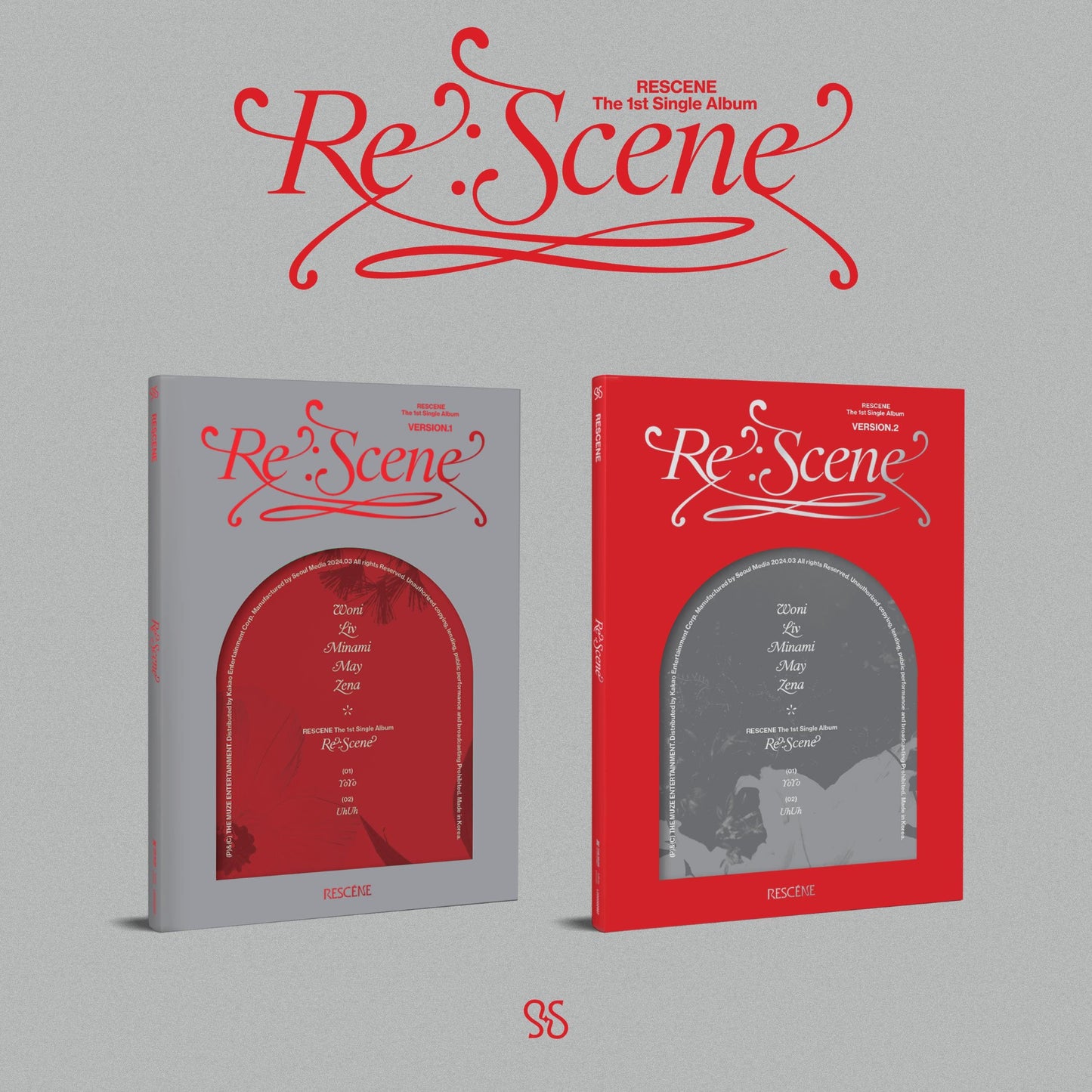 RESCENE 1st Single Album [Re:scene] (Random Ver.)