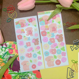 Dreamy Flower Sticker Sheet