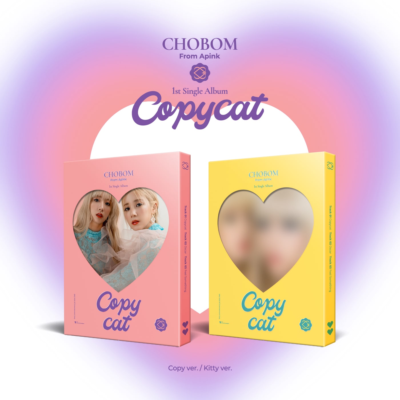 Apink CHOBOM 1st Single Album [Copycat] (Random Ver.)