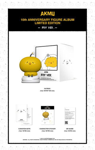 AKMU 10th Anniversary Figure Album Limited Edition (CUPID Ver. / FRY Ver.)
