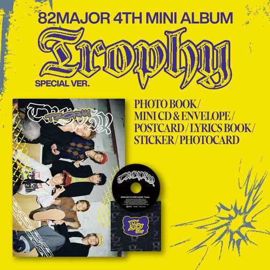 82MAJOR 4th Mini Album [Trophy] Special Ver.
