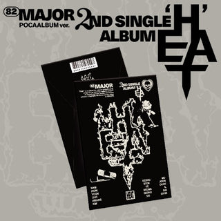[PRE-ORDER] 82MAJOR 2nd Single Album [HEAT] (POCA ver.)