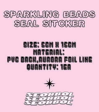 Sparkling Beads Sticker Sheet