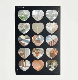Heart Photo Sticker Sheet