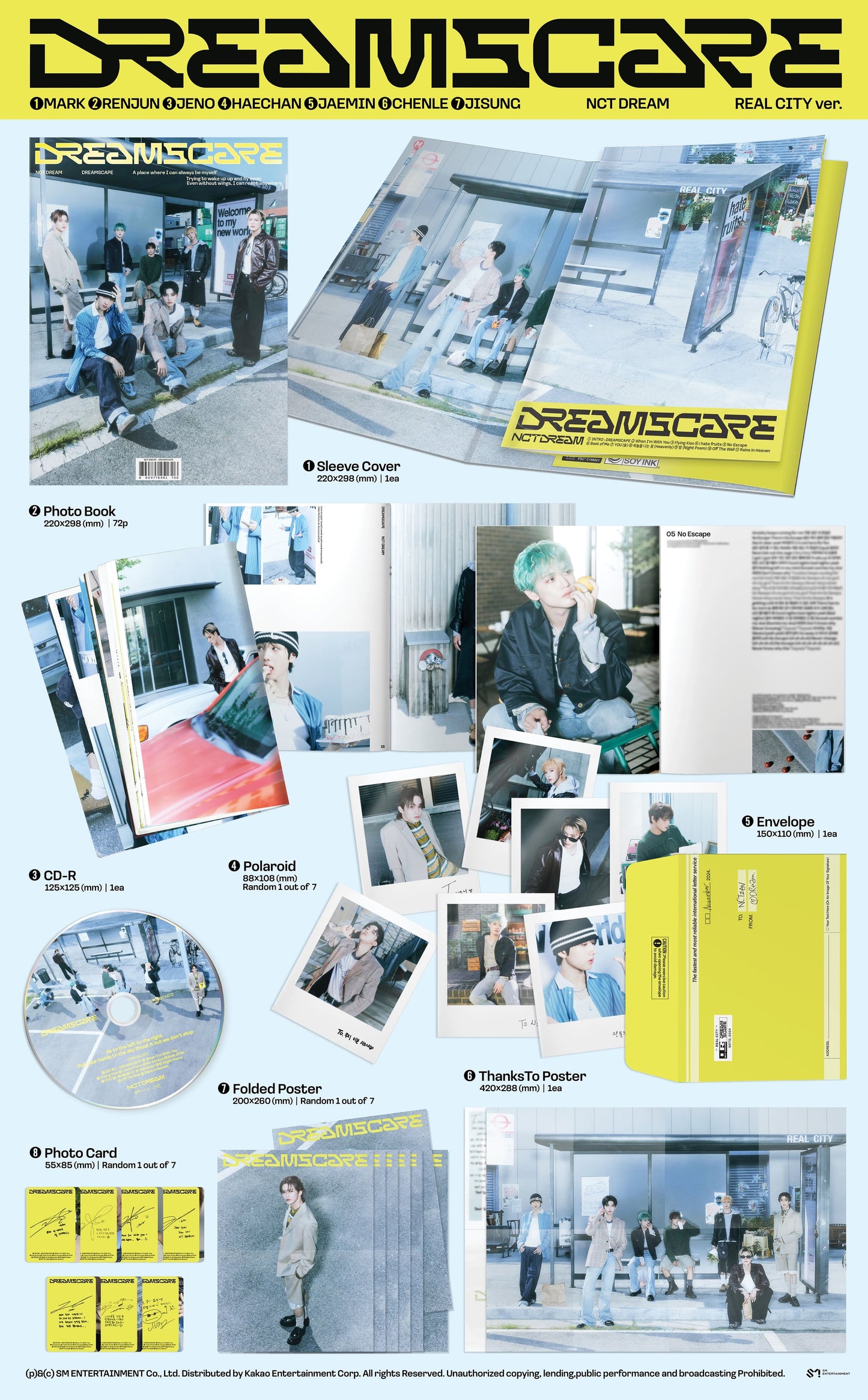 NCT DREAM 4th Album [DREAMSCAPE] (REAL CITY Ver.)