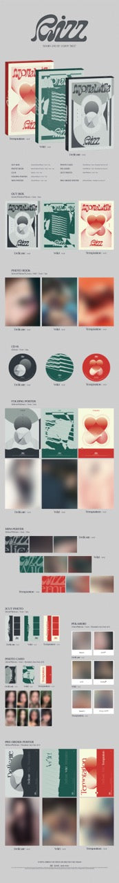 SOOJIN 2nd EP [RIZZ] (Temptation Ver. / Wild Ver. / Delicate Ver.)