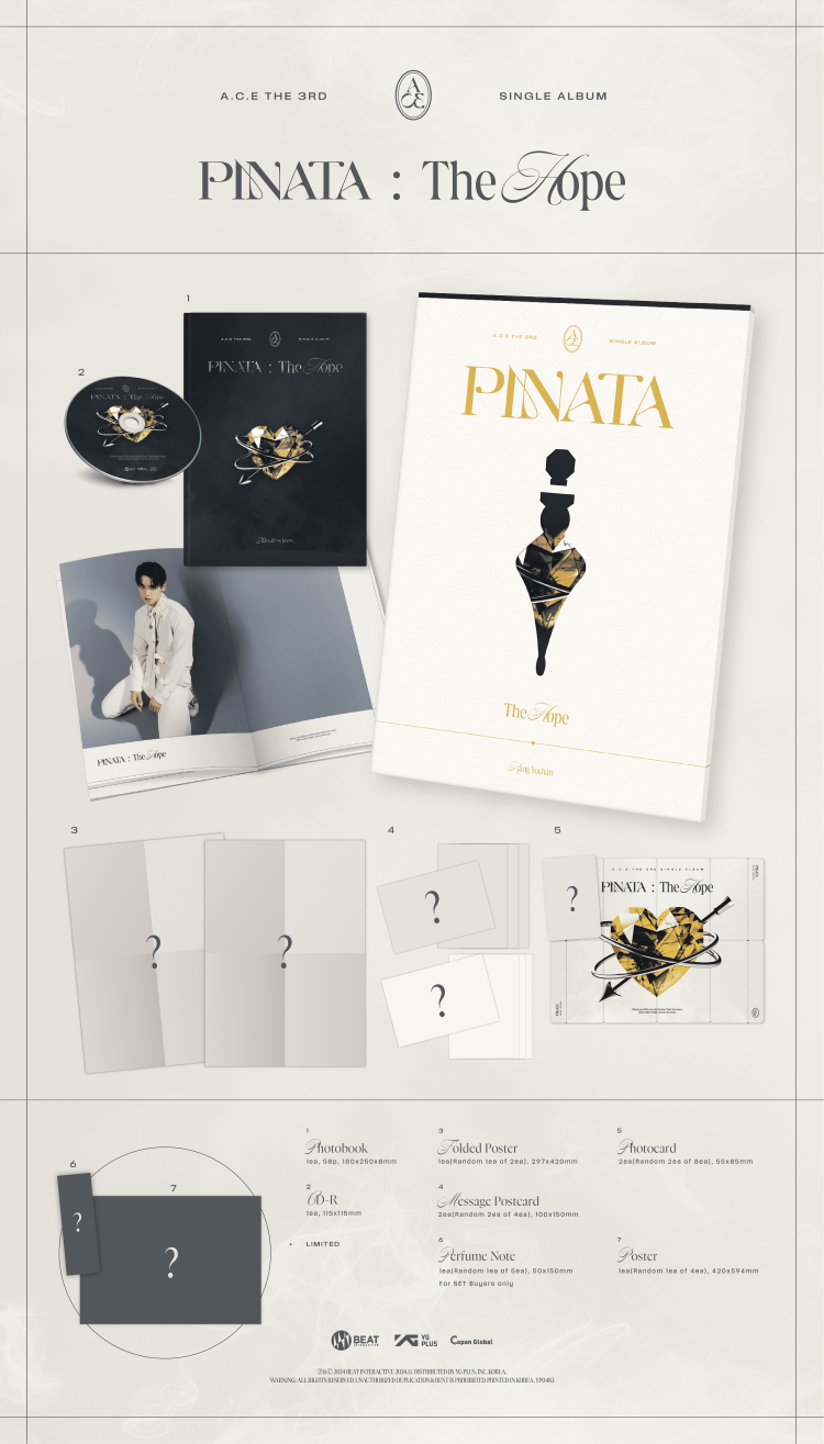 A.C.E 3rd Single Album [PINATA]