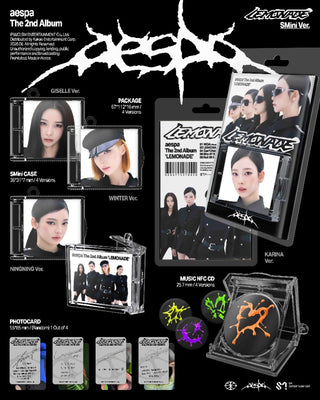 aespa 2nd Full Album [LEMONADE] (SMini Ver.)