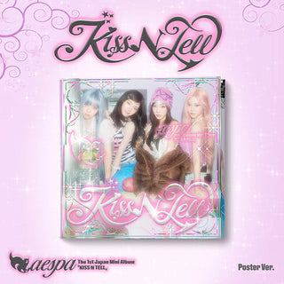 [PRE-ORDER] aespa [JP] The 1st Japan Mini Album [Kiss N Tell] (Poster Ver.)
