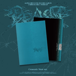 [PRE-ORDER] ALPHA DRIVE ONE 2nd Mini Album [UNBREAKABLE : 少年 BESAT] (Cementic Nest Ver.)