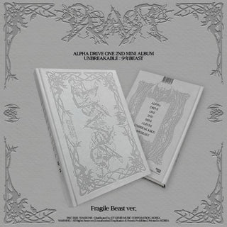 [PRE-ORDER] ALPHA DRIVE ONE 2nd Mini Album [UNBREAKABLE : 少年 BESAT] (Fragile Beast Ver.)